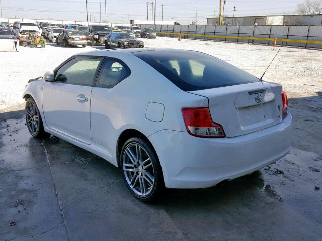 JTKJF5C72B3005171 - 2011 TOYOTA SCION TC თეთრი ფოტო 3