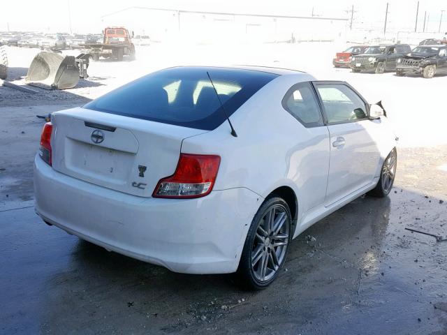 JTKJF5C72B3005171 - 2011 TOYOTA SCION TC თეთრი ფოტო 4