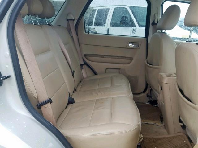 1FMCU04138KB41211 - 2008 FORD ESCAPE LIM TAN photo 6