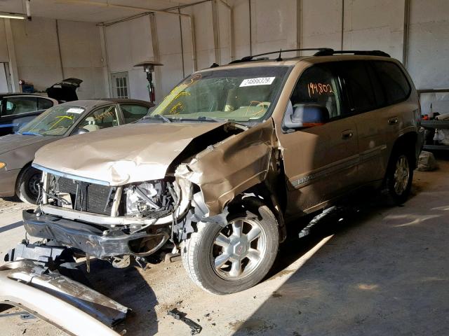 1GKDT13S542200916 - 2004 GMC ENVOY GOLD photo 2