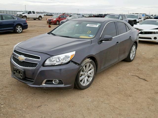 1G11E5SA1DF224429 - 2013 CHEVROLET MALIBU 2LT GRAY photo 2