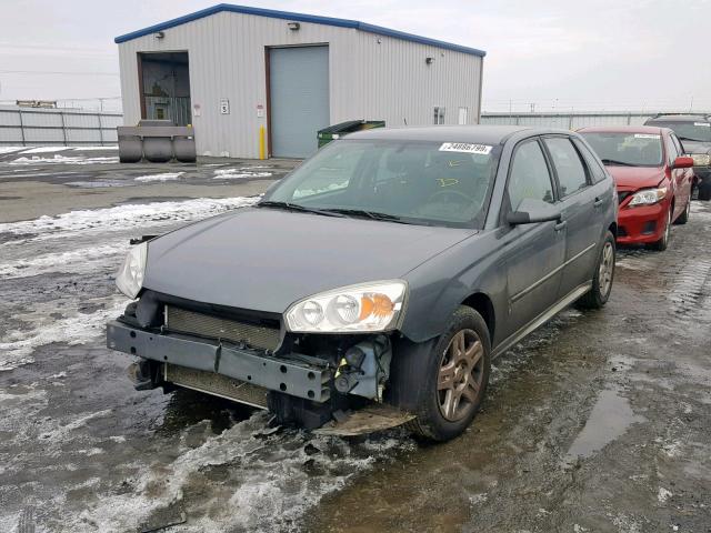 1G1ZT618X6F158835 - 2006 CHEVROLET MALIBU MAX მწვანე ფოტო 2