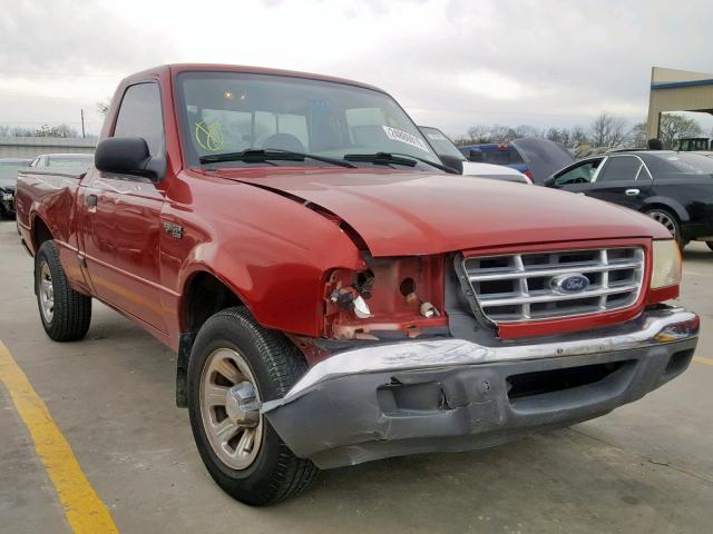 1FTYR10D83PA23121 - 2003 FORD RANGER BURGUNDY photo 1