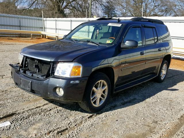 1GKET66M266145108 - 2006 GMC ENVOY DENA CHARCOAL photo 2