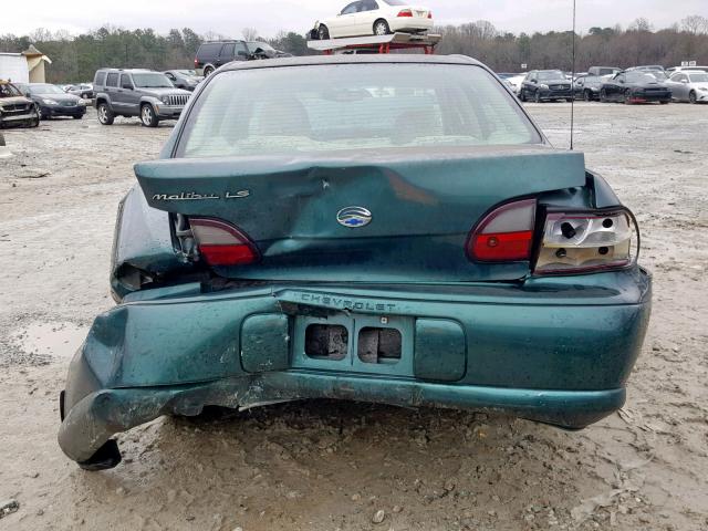 1G1NE52J8Y6296896 - 2000 CHEVROLET MALIBU LS Yaşıl foto 9