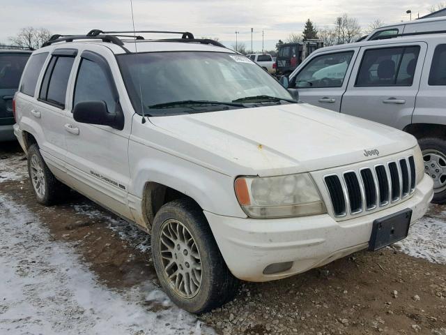 1J8GW58N03C583837 - 2003 JEEP GRAND CHER WHITE photo 1