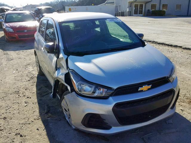 KL8CB6SAXHC759354 - 2017 CHEVROLET SPARK LS SILVER photo 1