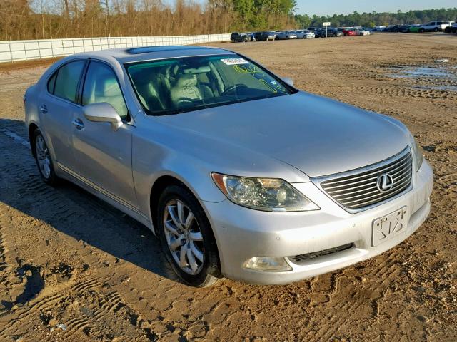 JTHBL46F475046221 - 2007 LEXUS LS 460 SILVER photo 1