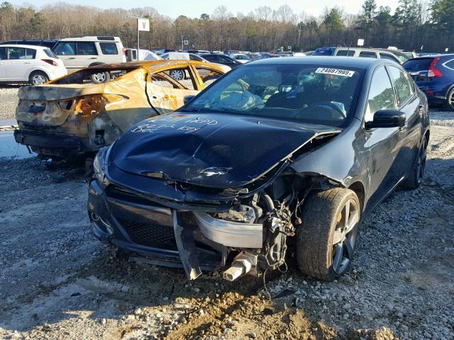 1C3CDFBA1DD322272 - 2013 DODGE DART SXT BLACK photo 2