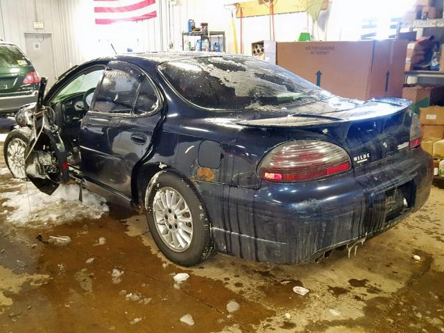 1G2WP52KX3F122954 - 2003 PONTIAC GRAND PRIX BLUE photo 3