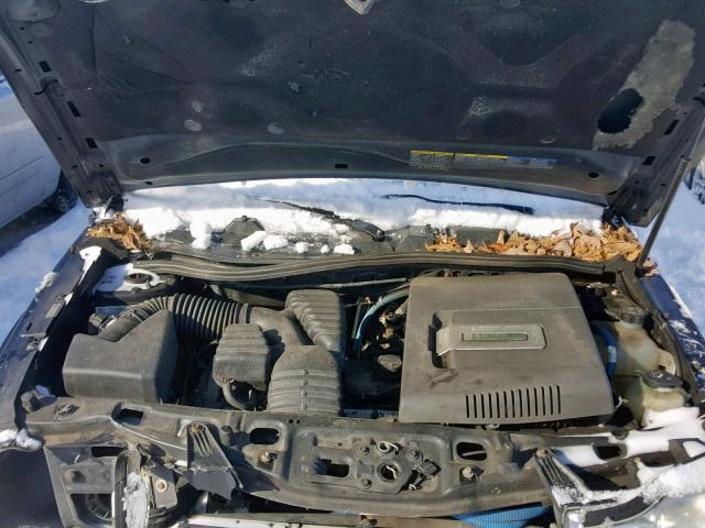 5GZCZ33Z47S875058 - 2007 SATURN VUE HYBRID BLACK photo 7