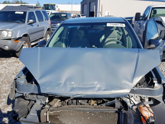 1G1ZS58F97F143276 - 2007 CHEVROLET MALIBU LS BLUE photo 7