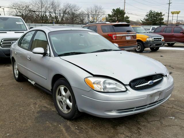 1FAFP55U52A257818 - 2002 FORD TAURUS SES SILVER photo 1