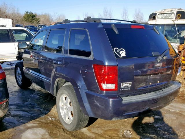 1J4PR4GK1AC143682 - 2010 JEEP GRAND CHER BLUE photo 3