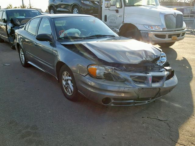 1G2NF52E44C238002 - 2004 PONTIAC GRAND AM S GRAY photo 1