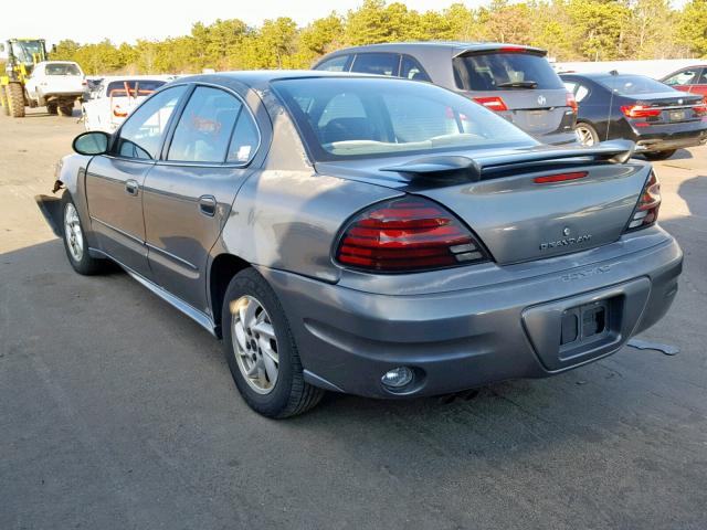 1G2NF52E44C238002 - 2004 PONTIAC GRAND AM S GRAY photo 3