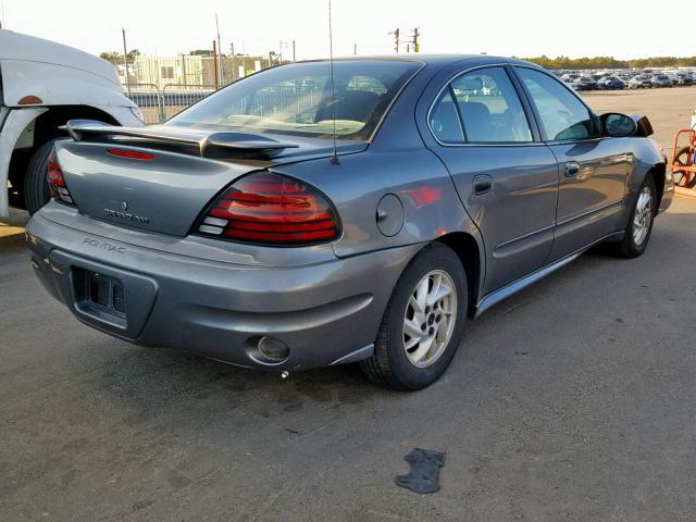 1G2NF52E44C238002 - 2004 PONTIAC GRAND AM S GRAY photo 4