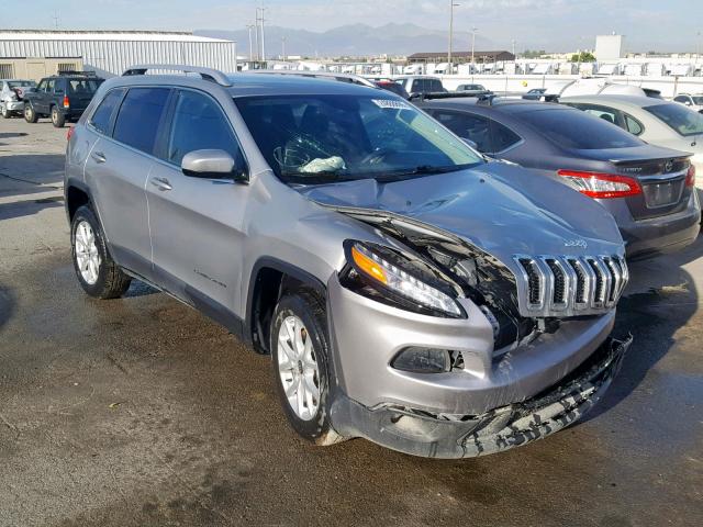 1C4PJMCB1HW656586 - 2017 JEEP CHEROKEE L GRAY photo 1