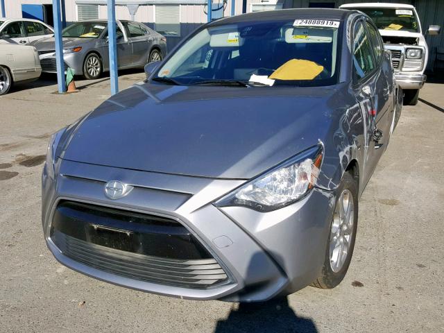 3MYDLBZV2GY103490 - 2016 TOYOTA SCION IA SILVER photo 2