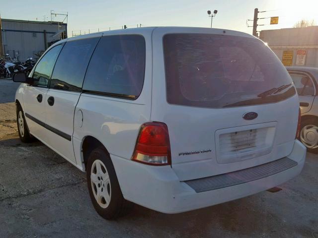 2FMZA50684BA28277 - 2004 FORD FREESTAR S WHITE photo 3