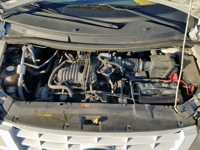 2FMZA50684BA28277 - 2004 FORD FREESTAR S WHITE photo 7