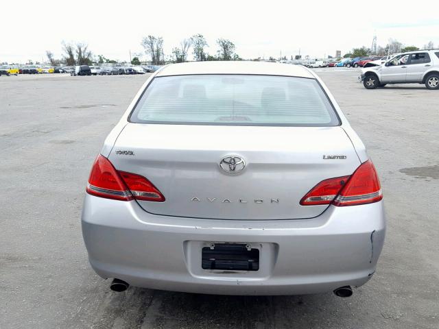 4T1BK36B37U181736 - 2007 TOYOTA AVALON XL SILVER photo 9