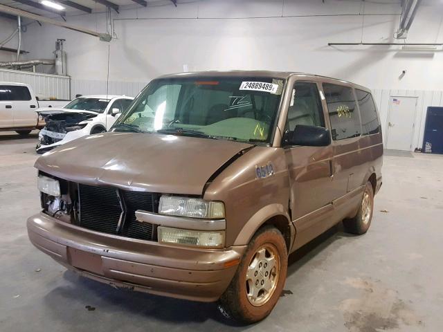 1GNDM19X94B114771 - 2004 CHEVROLET ASTRO TAN photo 2