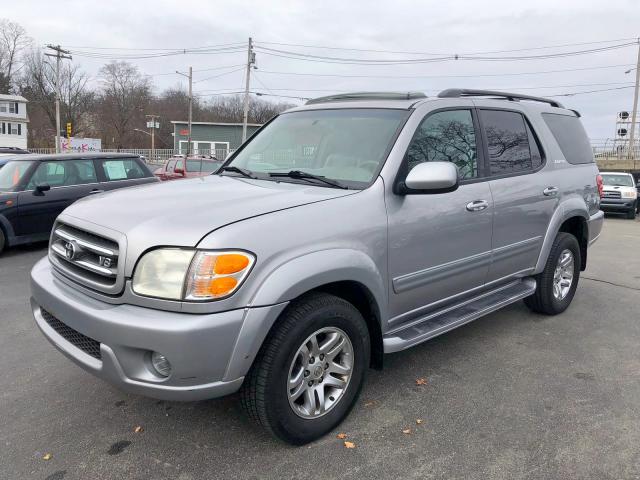 5TDBT48A43S154300 - 2003 TOYOTA SEQUOIA LI SILVER photo 2