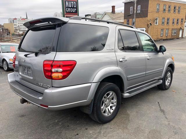 5TDBT48A43S154300 - 2003 TOYOTA SEQUOIA LI SILVER photo 5