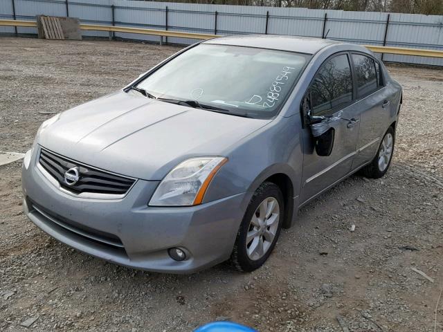 3N1AB6APXAL720149 - 2010 NISSAN SENTRA 2.0 SILVER photo 2