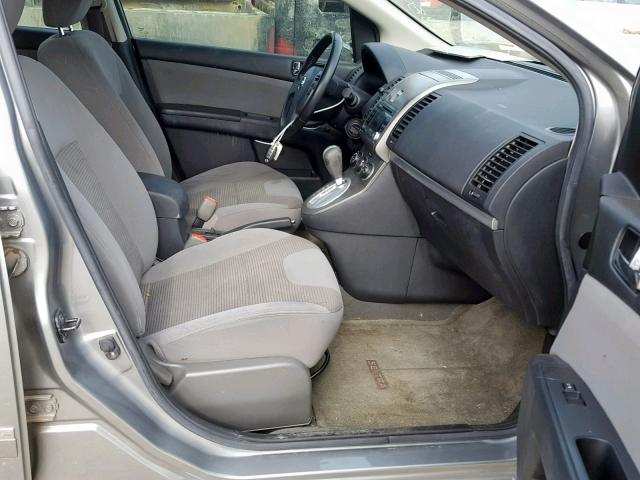 3N1AB6APXAL720149 - 2010 NISSAN SENTRA 2.0 SILVER photo 5