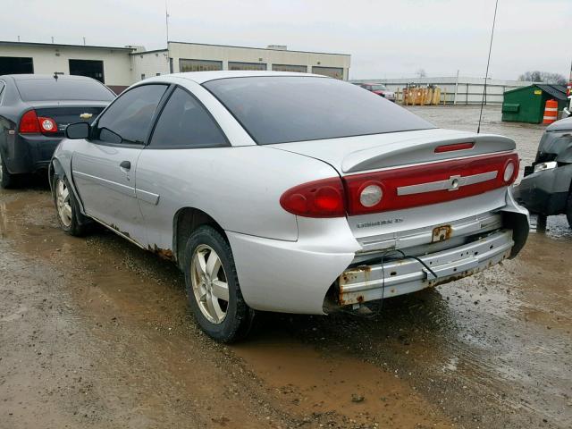 1G1JF12F937192064 - 2003 CHEVROLET CAVALIER L GRAY photo 3