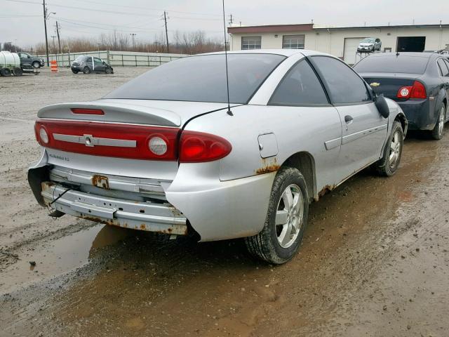 1G1JF12F937192064 - 2003 CHEVROLET CAVALIER L GRAY photo 4