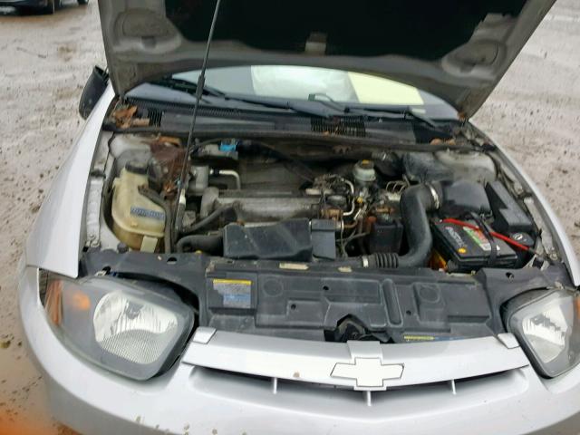 1G1JF12F937192064 - 2003 CHEVROLET CAVALIER L GRAY photo 7