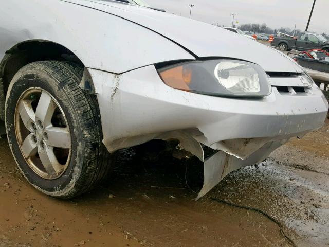 1G1JF12F937192064 - 2003 CHEVROLET CAVALIER L GRAY photo 9