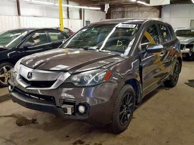 5J8TB1H28AA002739 - 2010 ACURA RDX BROWN photo 2