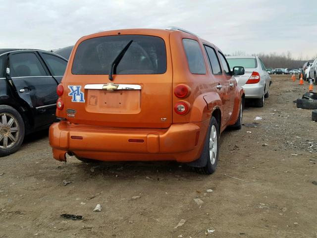 3GNDA23D76S574712 - 2006 CHEVROLET HHR LT ORANGE photo 4