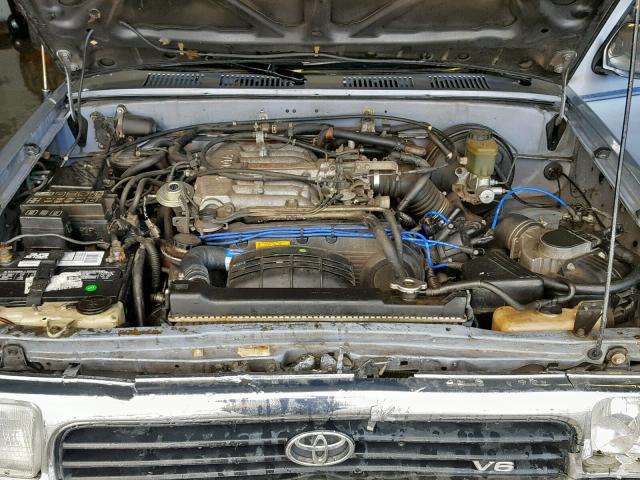 JT3VN29V6R0034642 - 1994 TOYOTA 4RUNNER VN BLUE photo 7