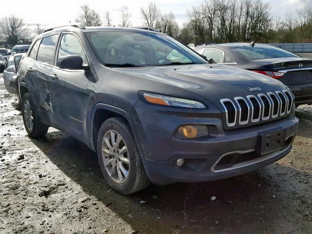 1C4PJMDS9FW716917 - 2015 JEEP CHEROKEE L GRAY photo 1