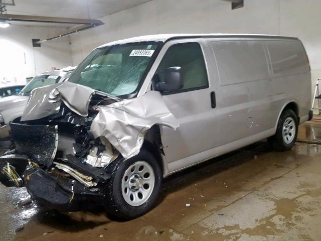 1GCFG15X791166461 - 2009 CHEVROLET EXPRESS G1 TAN photo 2