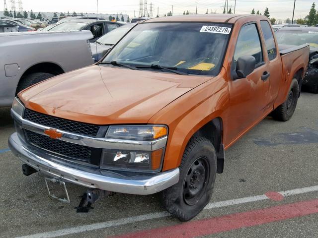 1GCCS196148123155 - 2004 CHEVROLET COLORADO ORANGE photo 2