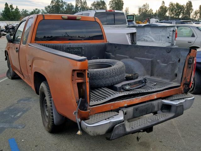 1GCCS196148123155 - 2004 CHEVROLET COLORADO ORANGE photo 3