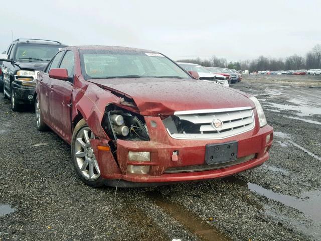 1G6DC67A170126388 - 2007 CADILLAC STS RED photo 1