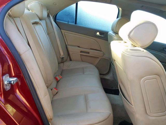 1G6DC67A170126388 - 2007 CADILLAC STS RED photo 6