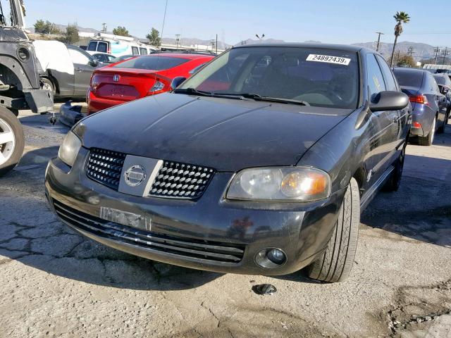 3N1AB51D96L529006 - 2006 NISSAN SENTRA SE- BLACK photo 2