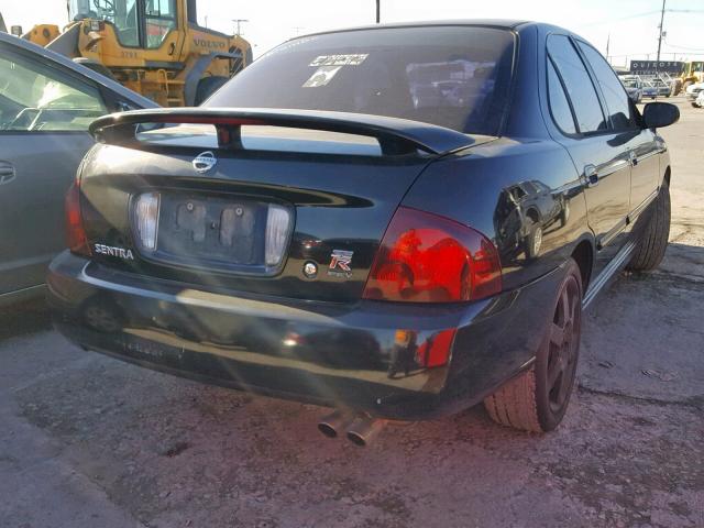 3N1AB51D96L529006 - 2006 NISSAN SENTRA SE- BLACK photo 4