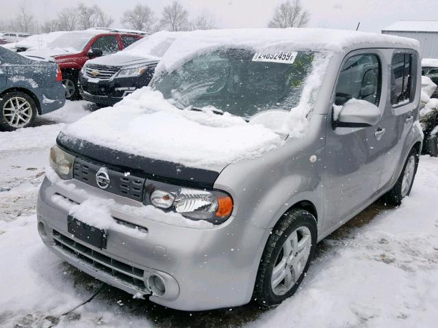 JN8AZ28R89T131234 - 2009 NISSAN CUBE BASE SILVER photo 2