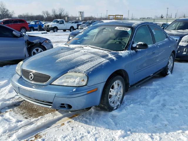 1MEFM50U75A633061 - 2005 MERCURY SABLE GS BLUE photo 2