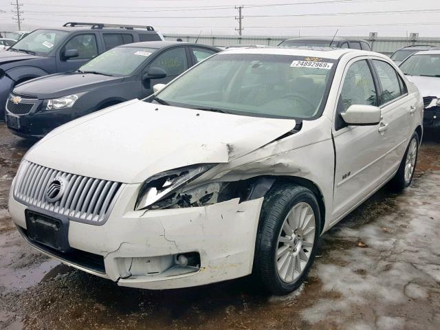 3MEHM08108R623004 - 2008 MERCURY MILAN PREM WHITE photo 2