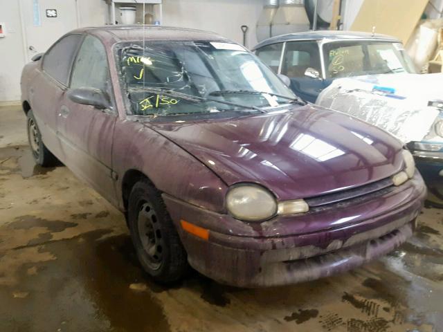 1B3ES47C0XD147527 - 1999 DODGE NEON HIGHL PURPLE photo 1